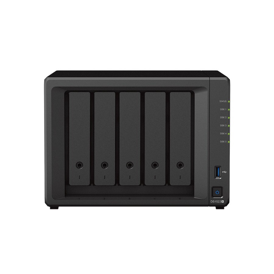 Synology DS1522+ 5-BAY NAS Server External Storage AMD Ryzen R1600 - Image 3