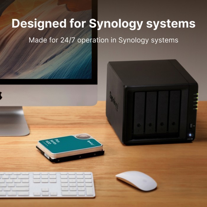 Synology Sata Plus HAT3300-4T 4TB 3.5" HDD/ HD/ Hardisk/ Harddisk Internal NAS - Image 3