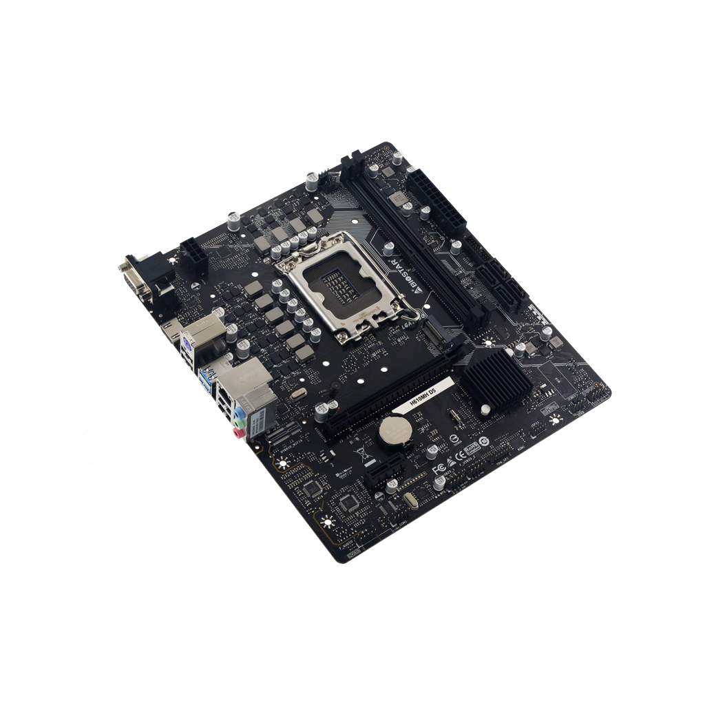 Motherboard BIOSTAR H610MH D5 (LGA1700, H610, DDR5, USB3.2, SATA3) - Image 3
