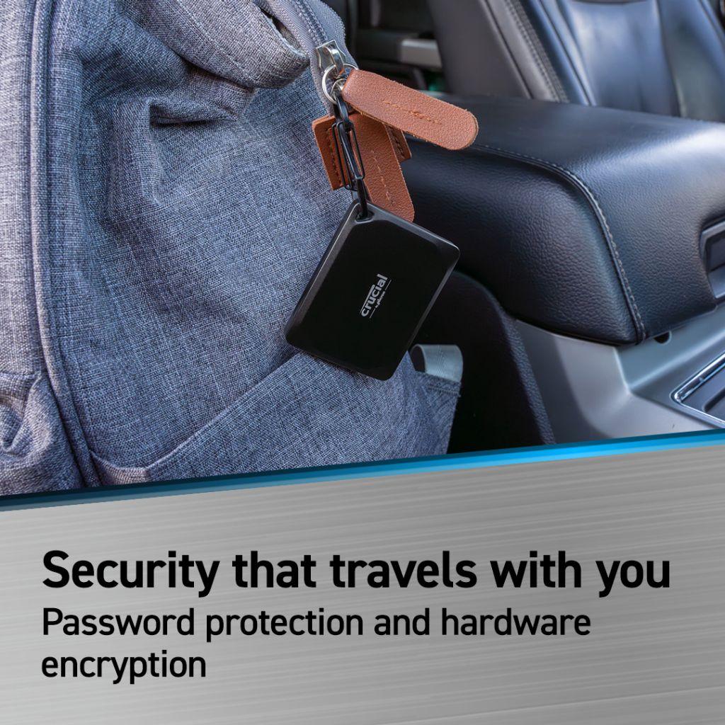 Micron Crucial X10 Pro SSD External Portable 2TB -  2 TB USB-C 3.2 - Image 5