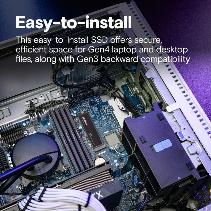 Micron Crucial SSD P310 M.2 Pcie Gen4 Nvme 2280 2TB - SSD M2 2 TB - Image 3