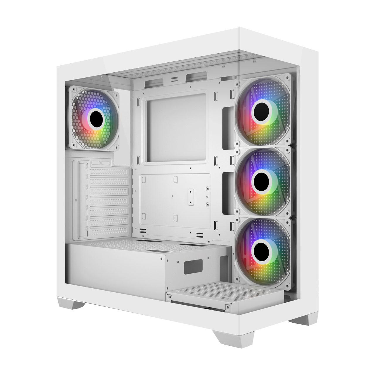 FSP M340 ATX Tower Case - Tempered Glass Casing - Image 7