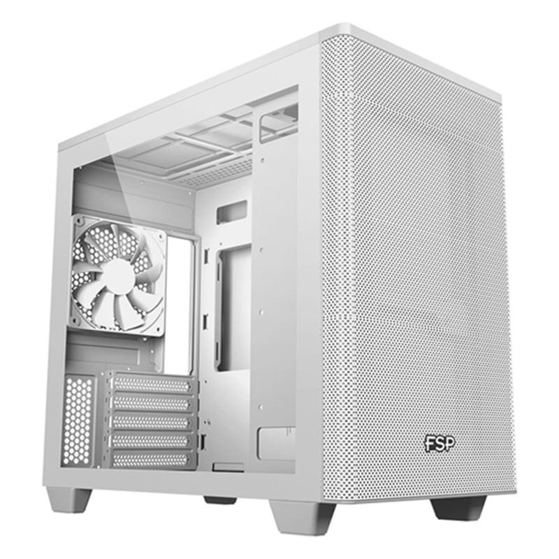 FSP CST360 M-ATX Tower Case - Tempered Glass Casing - Image 4