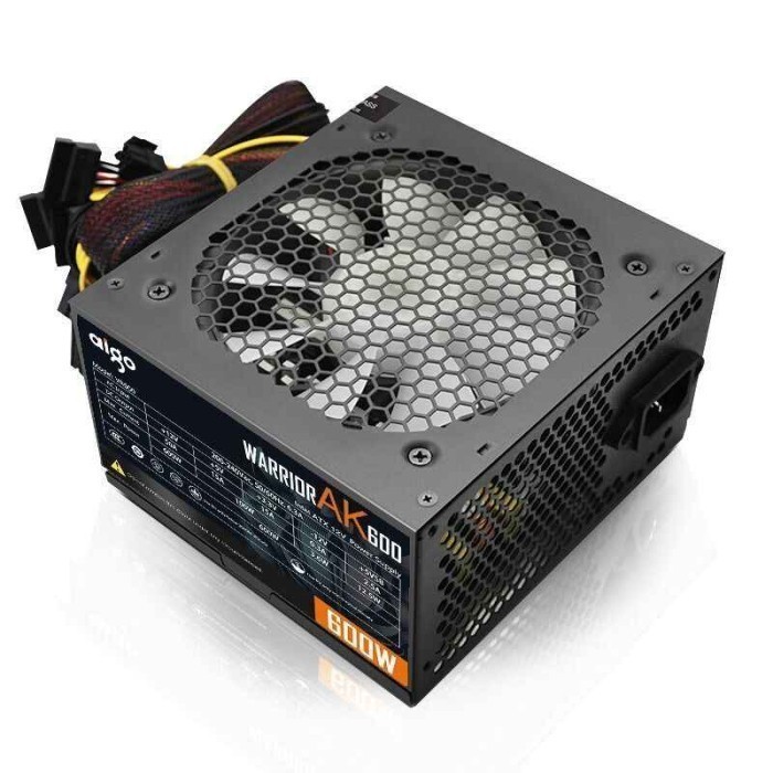 Aigo AK600 Rainbow LED 600W PSU - Power Supply 600Watt - Image 6
