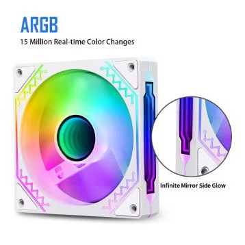 Aigo AIR12S ARGB Cooler Fan Case - Fan Casing 12cm - Image 5