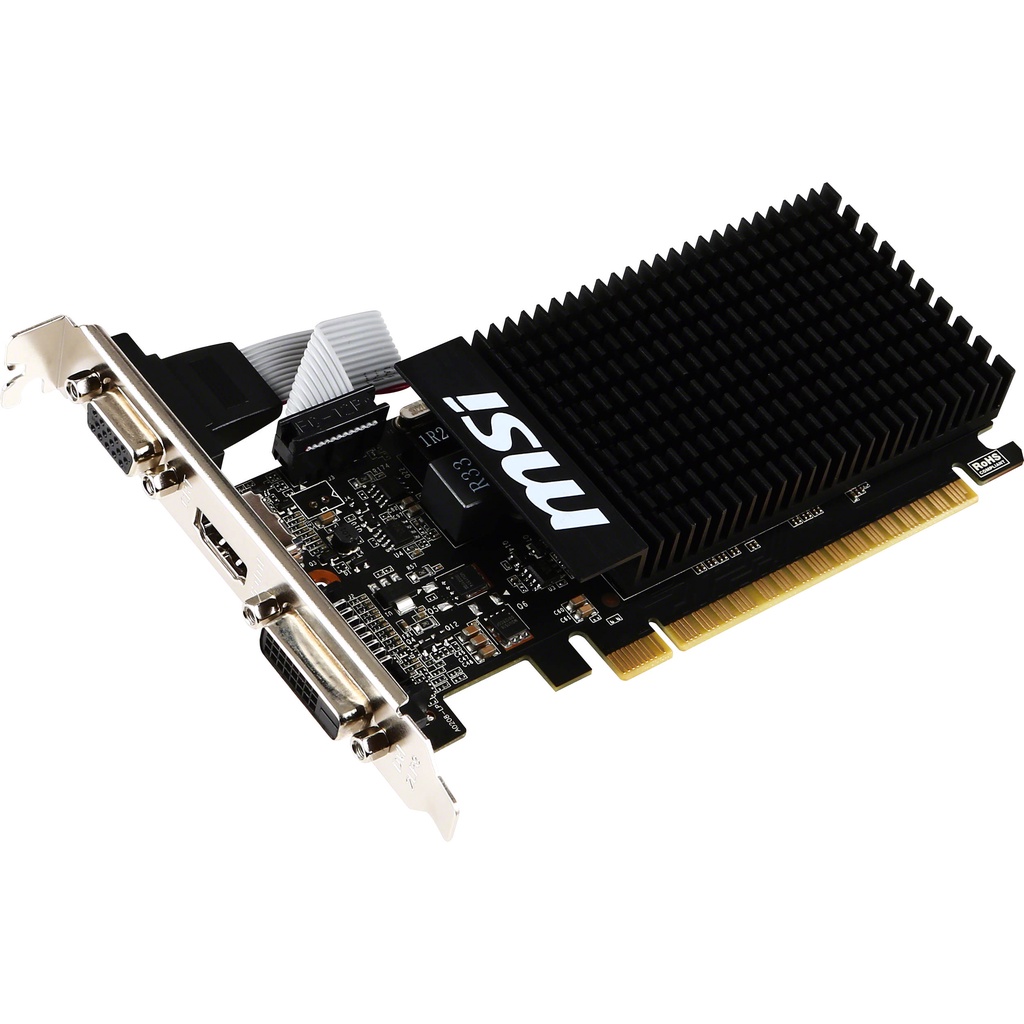 VGA MSI Geforce GT 710 2GB 2GD3H LP - GT710 PCIE 2 GB DDR3 - Image 3