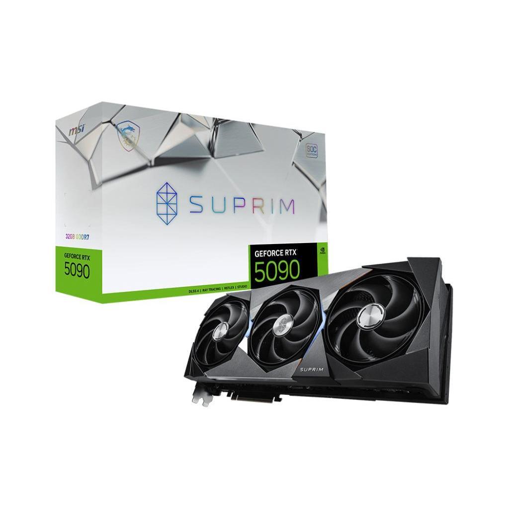VGA MSI GeForce RTX 5090 Suprim SOC 32GB - 32 GB GDDR7 - Image 2