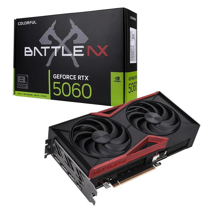 VGA Colorful GeForce RTX 5060 BATTLE-AX Duo 8GB - 8 GB GDDR7 - Image 2