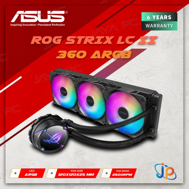 ASUS ROG STRIX LC II 360 ARGB - Liquid Cooler CPU Fan 360mm - Image 2