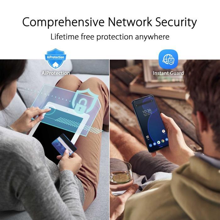 ASUS ROG Rapture Gaming Router GT6 Whole Home Mesh Tri-Band WiFi System 2 Pack - Image 7