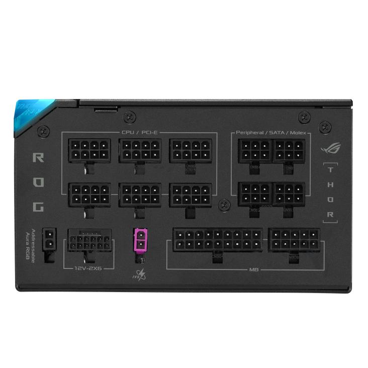 ASUS ROG THOR 1200W Platinum III ATX 3.1 PCIE5 PSU - Power Supply 1200 Watt 80+ Platinum Full Modular - Image 3