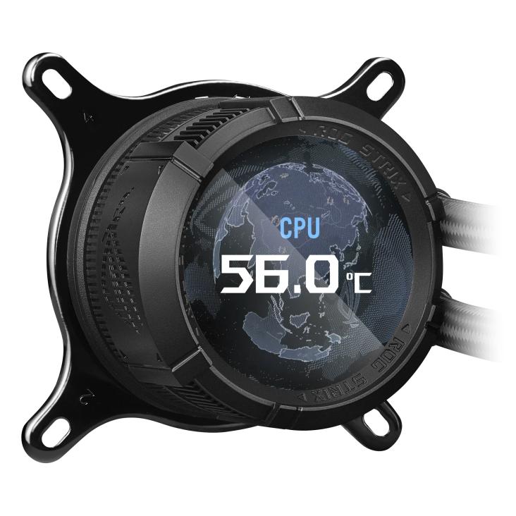 ASUS ROG STRIX LC III 360 ARGB LCD - CPU AIO Liquid Cooler Fan 360mm with LCD IPS Display - Image 6