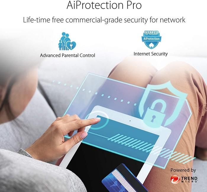 ASUS RT AX82U AX5400 Dual Band Gaming WiFi 6 Wireless Router RGB - Image 4