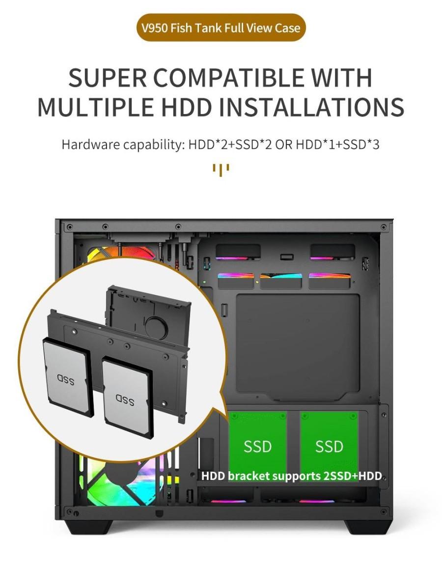 Emachines Acer V950 Case - Tempered Glass Casing - Image 3