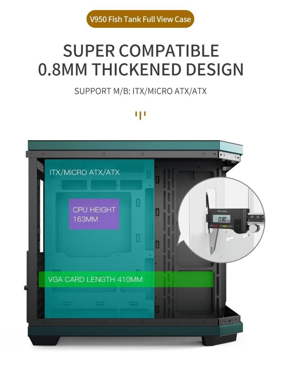 Emachines Acer V950 Case - Tempered Glass Casing - Image 4