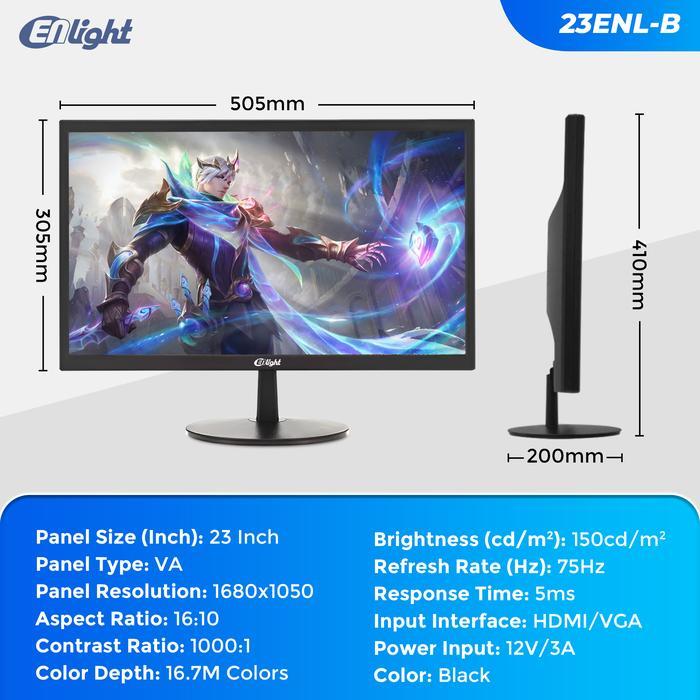 Monitor Enlight LED 23ENL-B - 23" Inch - Image 2