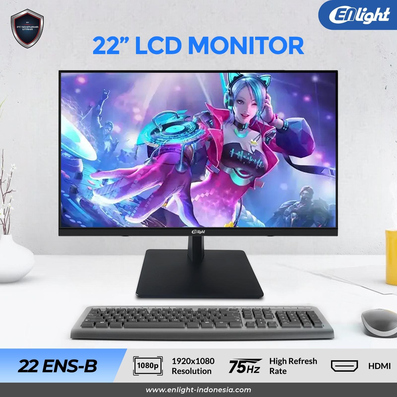 Monitor Enlight LED IPS 22ENS-B - Full HD 22" Inch - Image 2