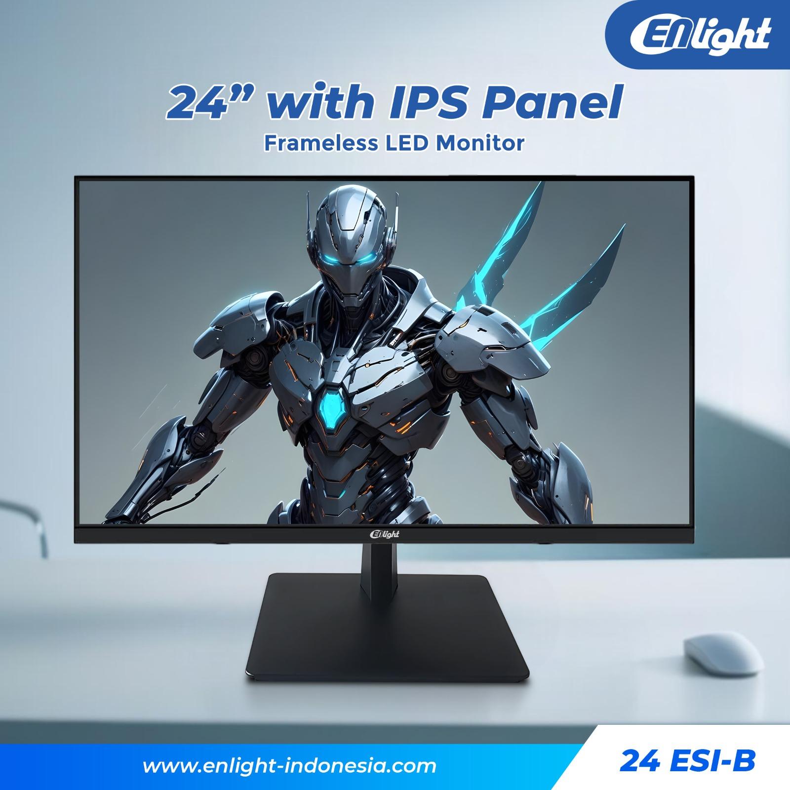 Monitor Enlight LED IPS 24ESI-B - Full HD 24" Inch - Image 3