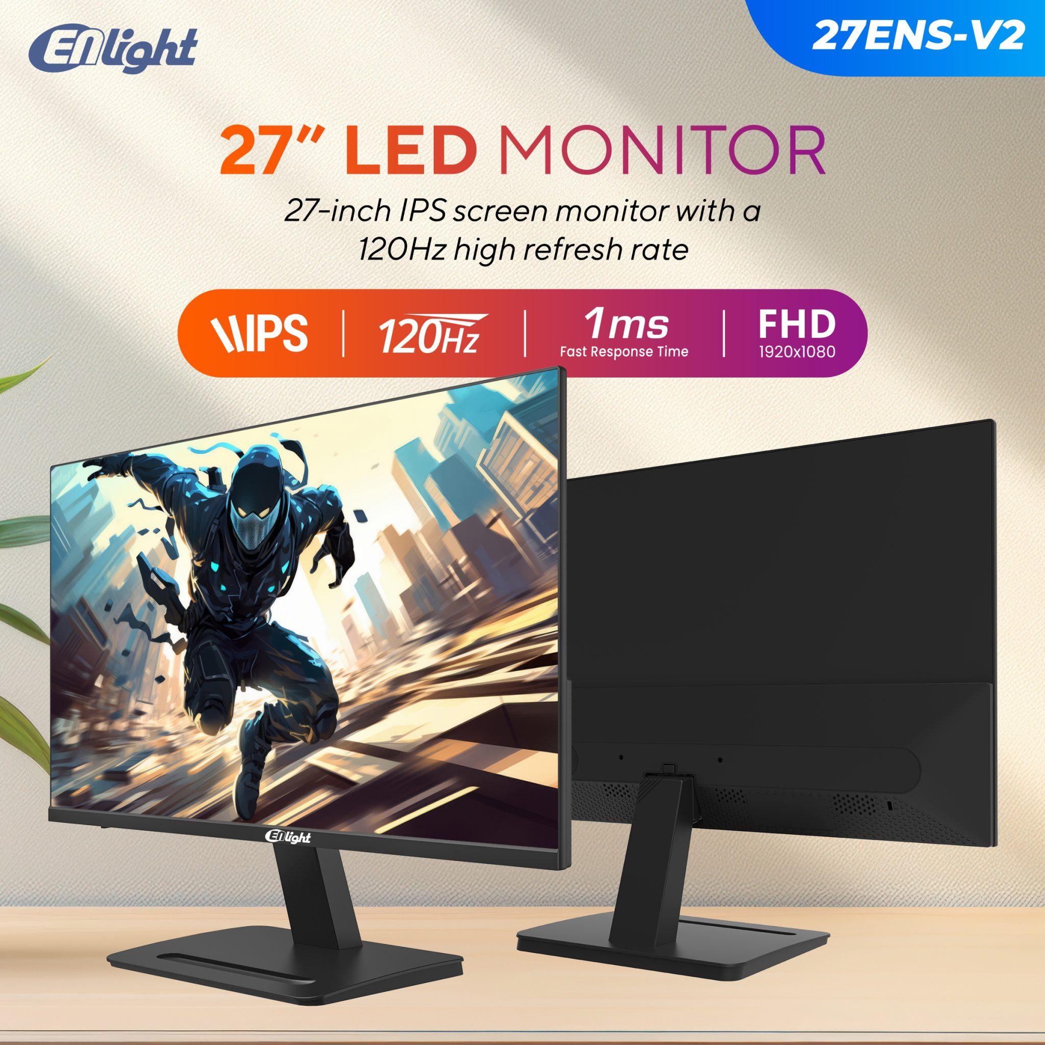Monitor Enlight LED IPS 27ENS V2 - Full HD 27" Inch - Image 3