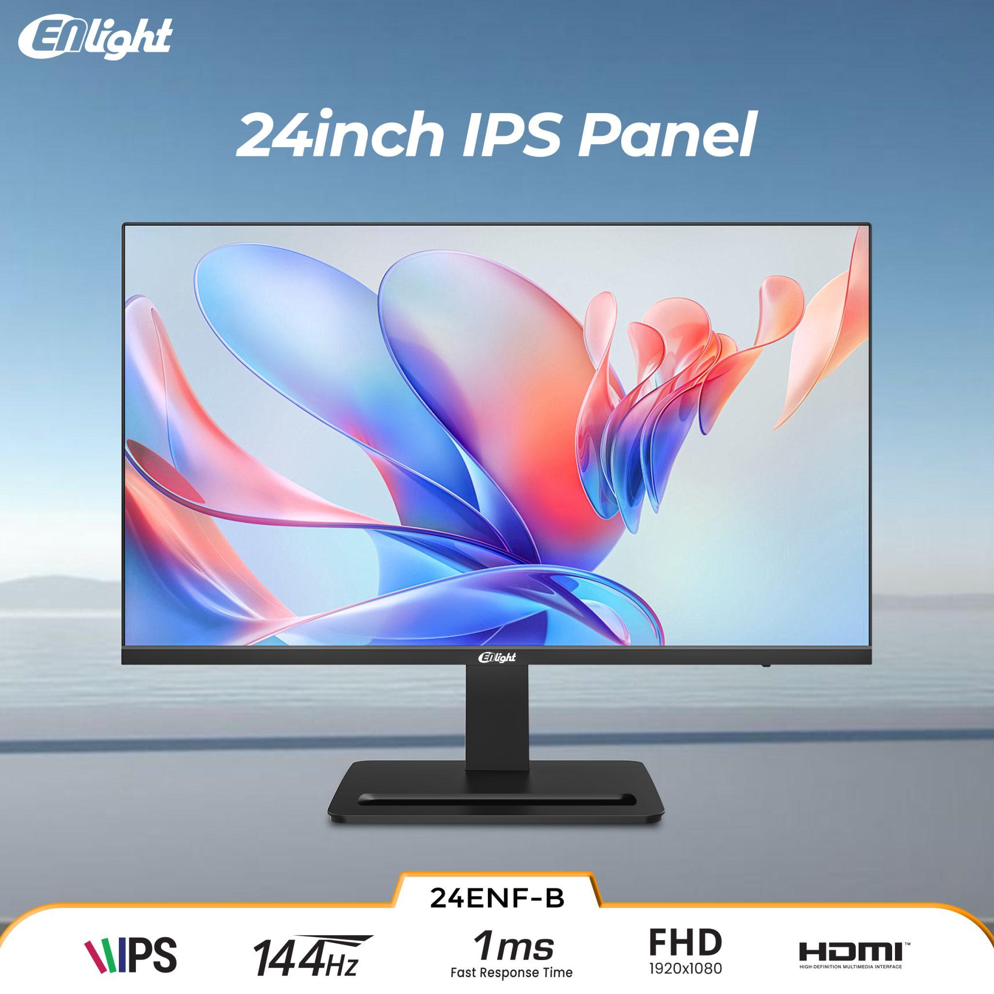 Monitor Enlight LED IPS 24ENF-B - Full HD 24" Inch - Image 2