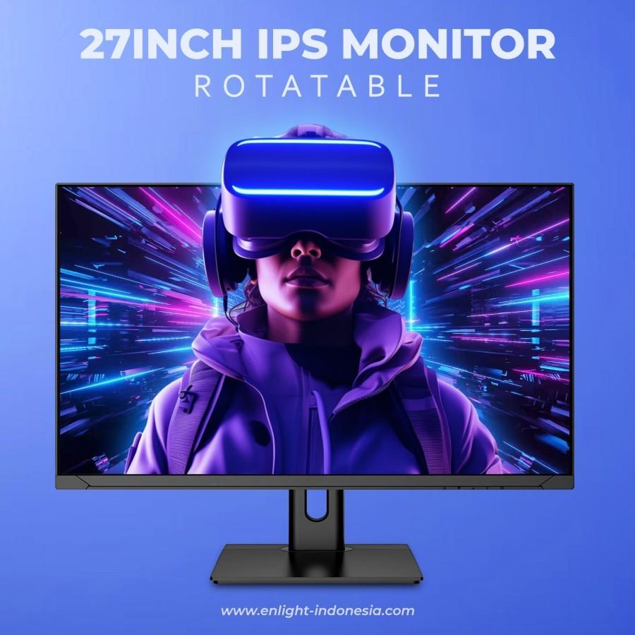 Monitor Enlight LED IPS 27ENR-B - Full HD 27" Inch - Image 2