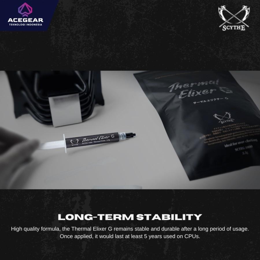 SCYTHE Thermal Paste Elixer G - Pasta Suntik Processor 3.5 Gram - Image 3