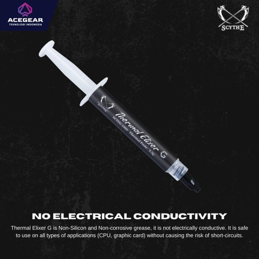 SCYTHE Thermal Paste Elixer G - Pasta Suntik Processor 3.5 Gram - Image 4
