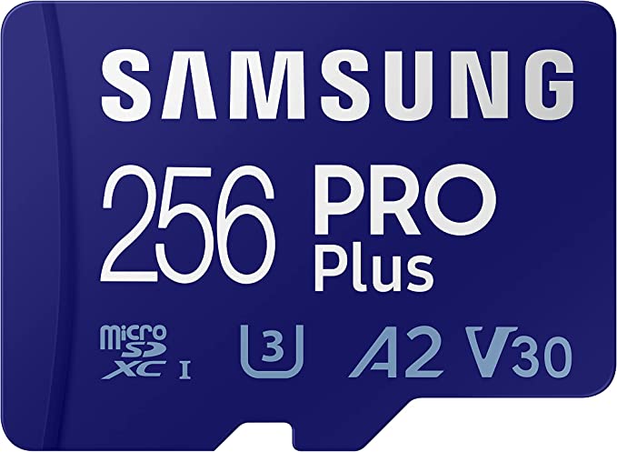 Samsung Pro Plus MicroSDXC A2 256GB - Micro SD + Adapter - Image 2