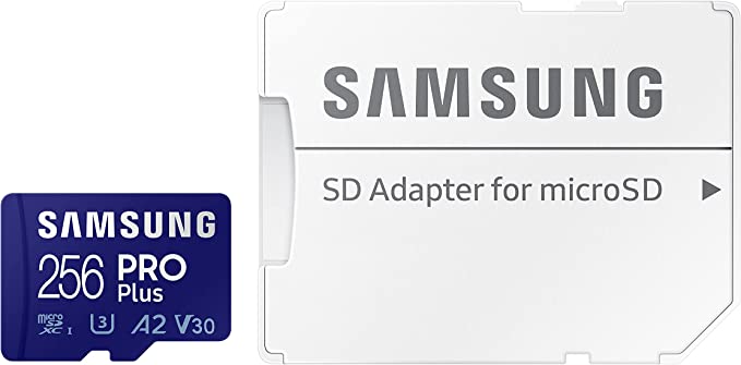 Samsung Pro Plus MicroSDXC A2 256GB - Micro SD + Adapter - Image 4