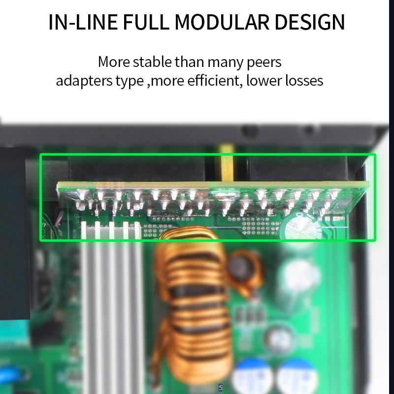 Emachines Acer AC650 650W PSU - Power Supply 650 Watt 80+ Bronze Full Modular - Image 4