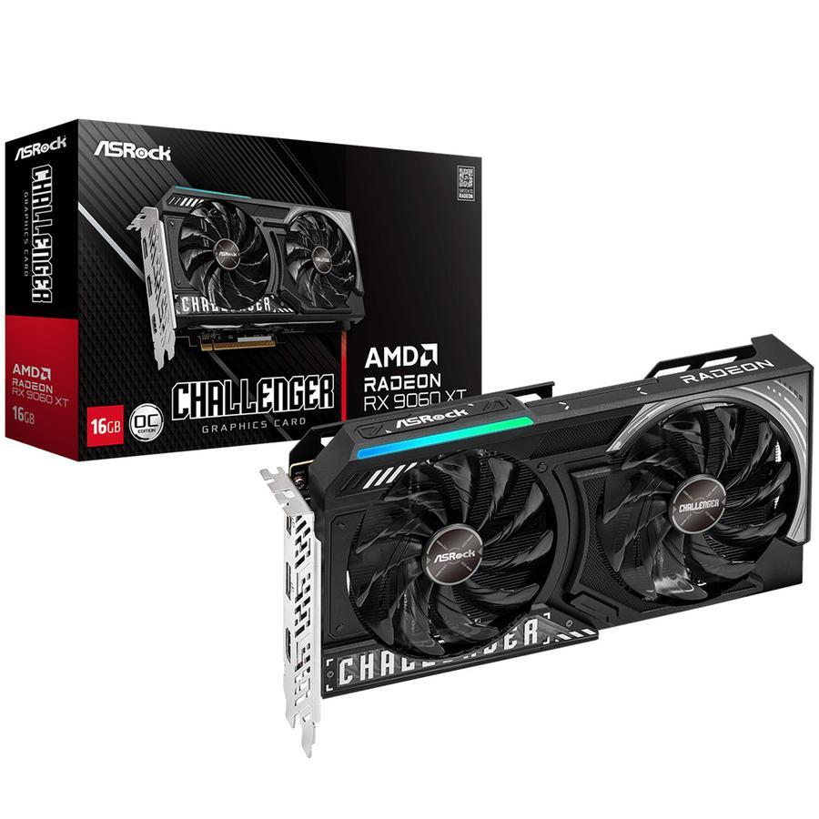 VGA ASRock AMD Radeon Challenger RX 9060 XT OC 16GB - 16 GB GDDR6 - Image 2