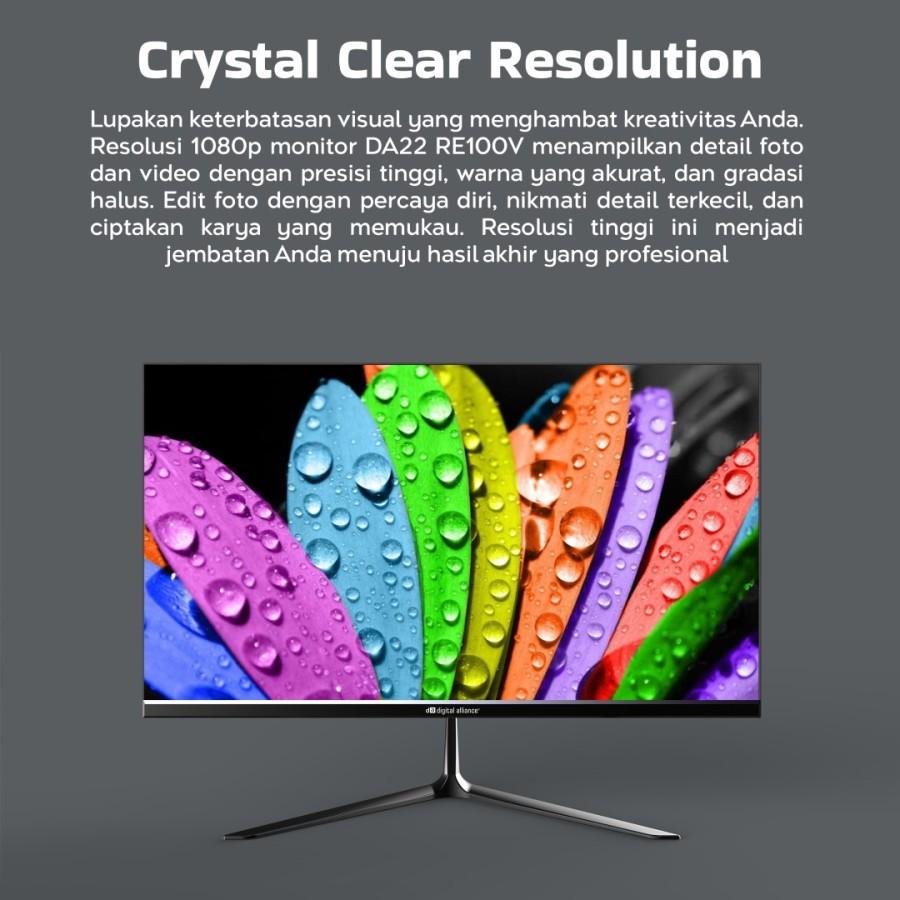 Monitor Digital Alliance LED IPS DA22-RE100V - Full HD 22" Inch - Image 2