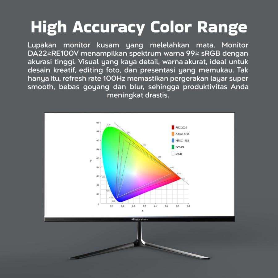 Monitor Digital Alliance LED IPS DA22-RE100V - Full HD 22" Inch - Image 5