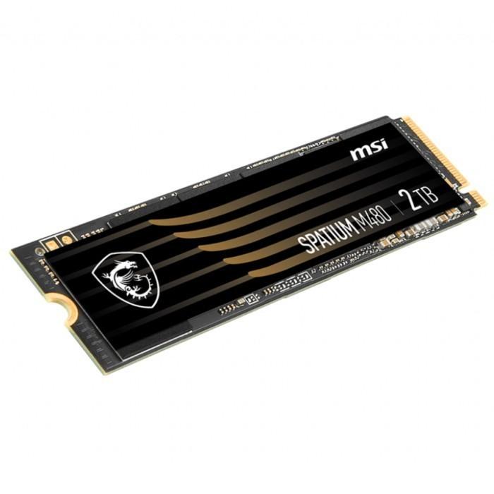MSI SSD SPATIUM M480 M.2 Pcie Gen4 Nvme 2280 - Image 2