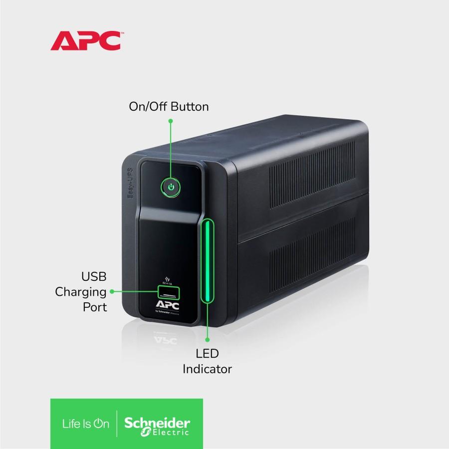 APC Easy UPS BVX700LUI-MS 700VA 360W With USB Charging - Image 2