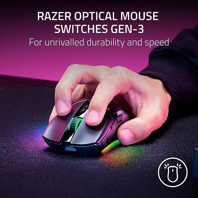 Razer Cobra Pro Wireless Gaming Mouse RGB - Image 6
