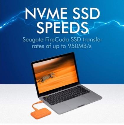 LaCie Rugged SSD External Thunderbolt 500GB - USB-C 3.1 500 GB - Image 2