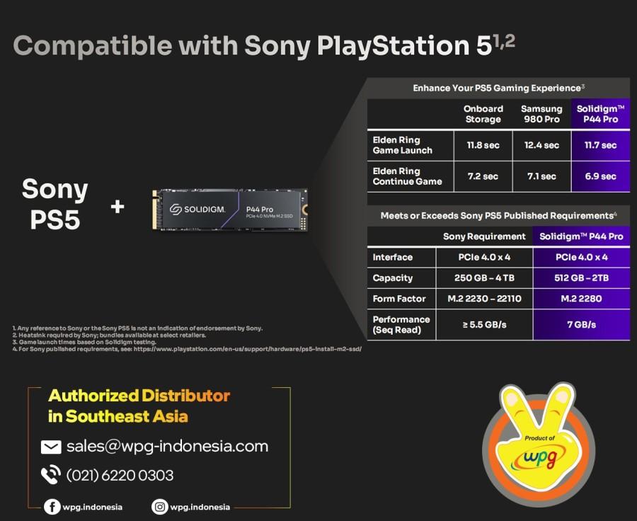 Solidigm SSD P44 Pro M.2 Pcie Gen4 Nvme 512GB - P44 Pro 512 GB - Image 4