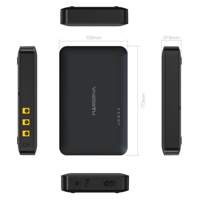 MARSRIVA KP1 EC 18W 8000mAh Smart Mini DC UPS - Image 5