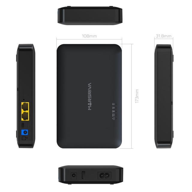 MARSRIVA KP2 18W 10000mAh Smart Mini DC UPS - Image 5