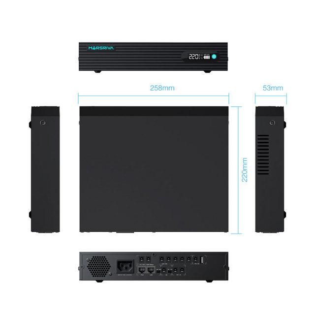 MARSRIVA KP9 100W 24000mAh Smart Mini DC UPS - Image 3
