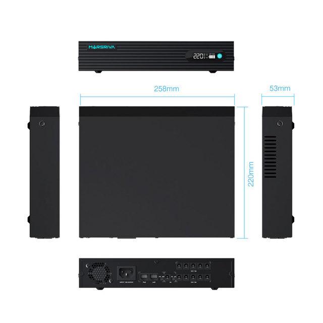 MARSRIVA KP7 100W 24000mAh Smart Mini DC UPS - Image 3