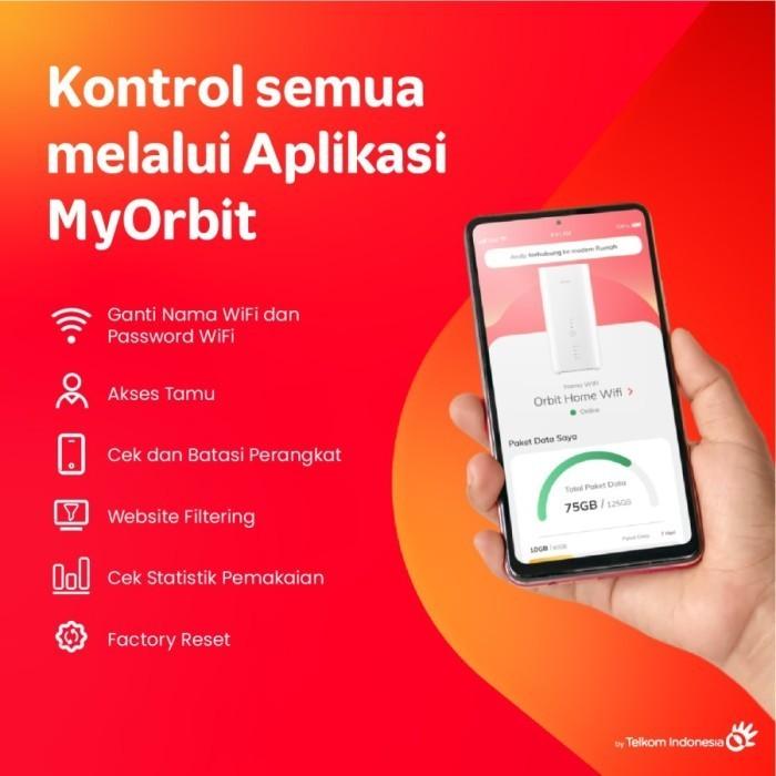 Telkomsel Orbit Star Advan A1 Modem WiFi Home Router 4G - Image 4