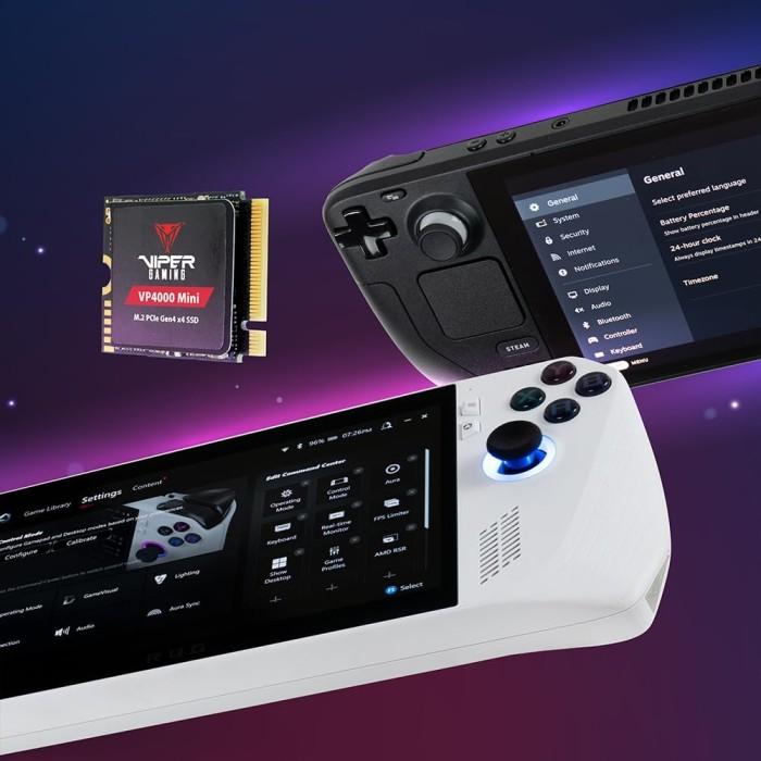 Patriot Viper SSD VP4000 Mini M.2 Pcie Gen4 Nvme 2230 2TB - Compatible ROG Ally & Steam Deck - Image 2