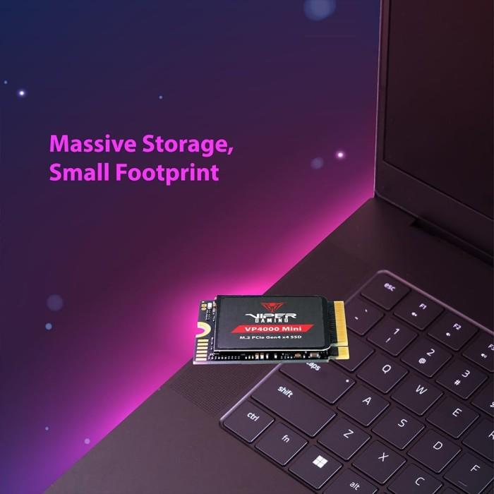 Patriot Viper SSD VP4000 Mini M.2 Pcie Gen4 Nvme 2230 2TB - Compatible ROG Ally & Steam Deck - Image 3