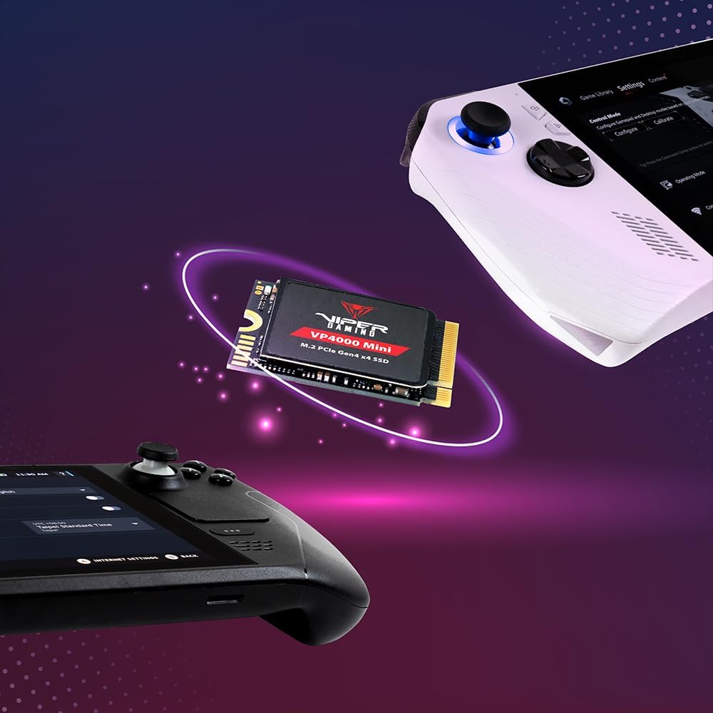Patriot Viper SSD VP4000 Mini M.2 Pcie Gen4 Nvme 2230 1TB - Compatible ROG Ally & Steam Deck - Image 5