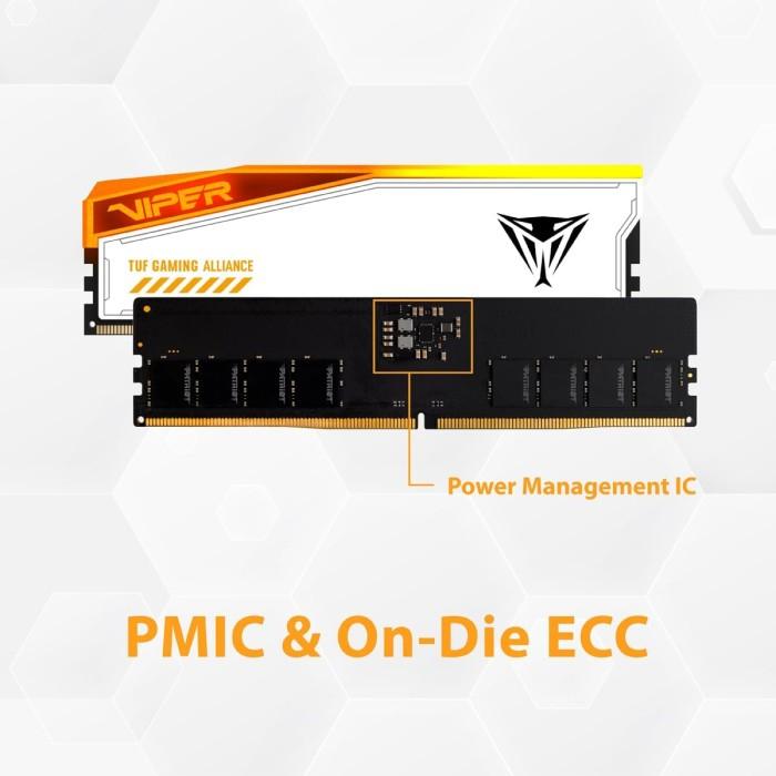 Patriot Memory Viper Elite 5 TUF Gaming RGB DDR5 PC52800 6000Mhz 48GB 2x24GB Ram - Image 4