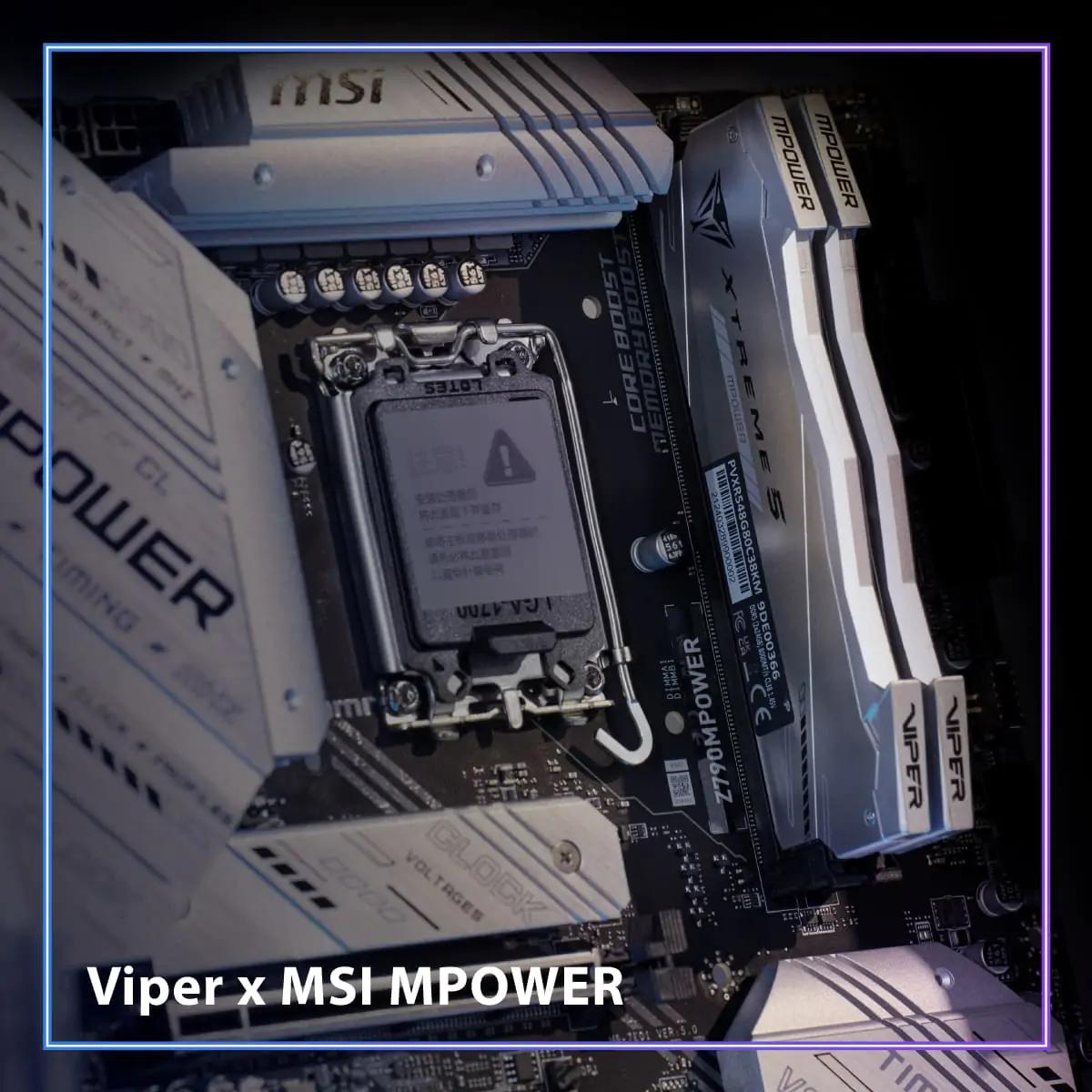 Patriot Memory Viper Xtreme 5 MPower RGB DDR5 PC64000 8000Mhz 48GB 2x24GB Ram - Image 3