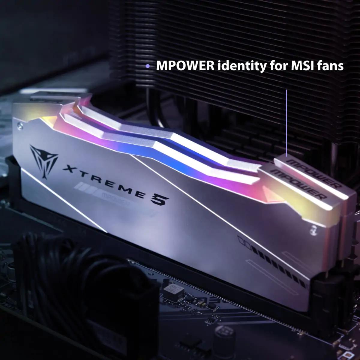 Patriot Memory Viper Xtreme 5 MPower RGB DDR5 PC64000 8000Mhz 48GB 2x24GB Ram - Image 5