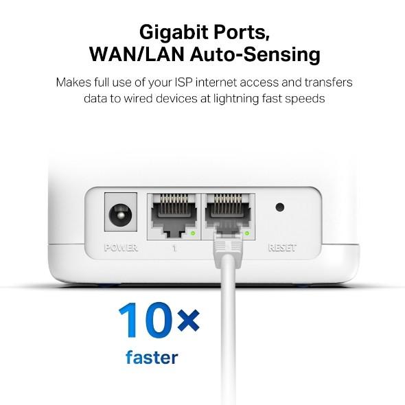 Mercusys Halo H30G AC1300 Whole Home Mesh Wi-Fi System 2 Pack - Image 4